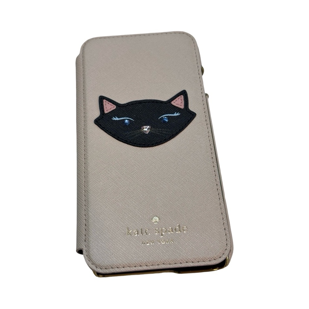 Kate Spade Black Cat Face‎ Phone Case iPhone 6 / 6s / 7 / 8 series